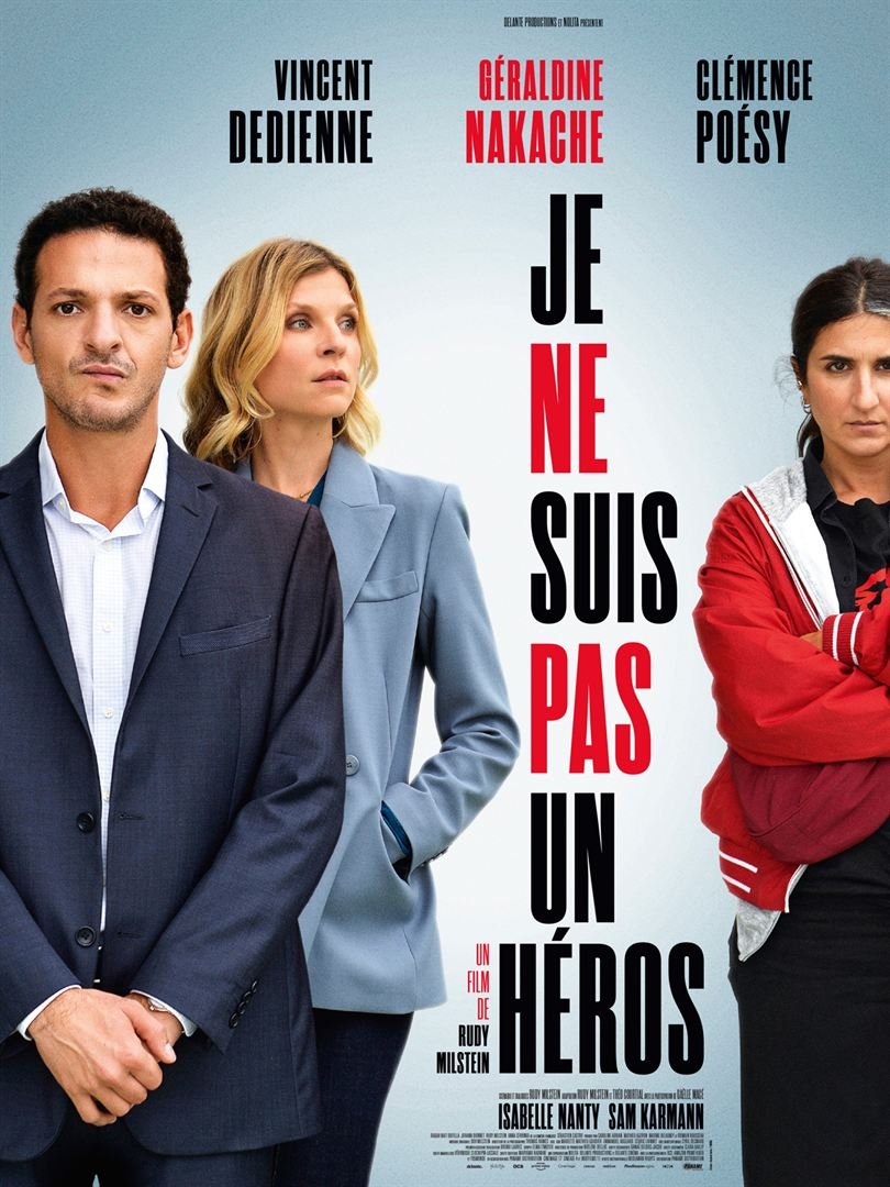 #MercrediCinema 🎞️
Je ne suis pas un héros, de Rudy Milstein, avec Vincent Dedienne, Géraldine Nakache et Clémence Poesy.