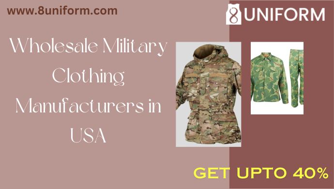 Discover excellence with 8Uniform, your trusted #MilitaryClothing #Manufacturer in the USA. Unparalleled quality and precision in every uniform. Know more tinyurl.com/y6spbcb2

#wholesalemilitaryuniforms
#militaryclothingmanufacturers
#wholesalemilitaryclothing