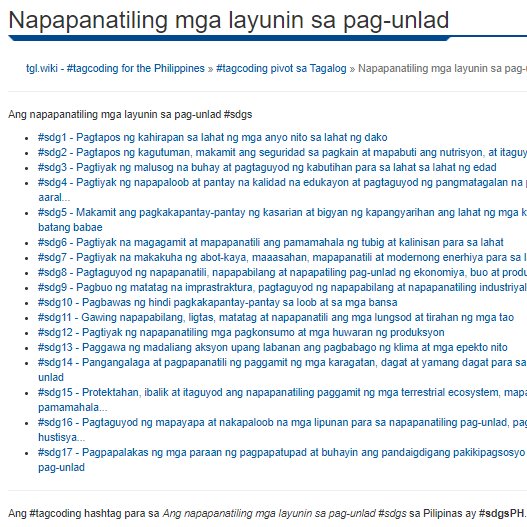SoCaPhil's tweet image. Ang #tagcoding hashtag para sa Ang napapanatiling mga layunin sa pag-unlad #sdgs sa Pilipinas ay #sdgsPH