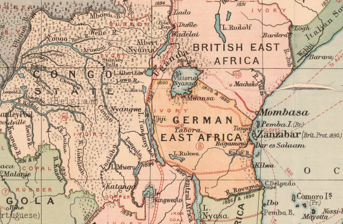 #Maps: Following the Cape to Cairo Railway bit.ly/3uci0Pr

#mapping #cartography #history #transport #PoliticalGeography #Africa #MapLibrary #geospatial