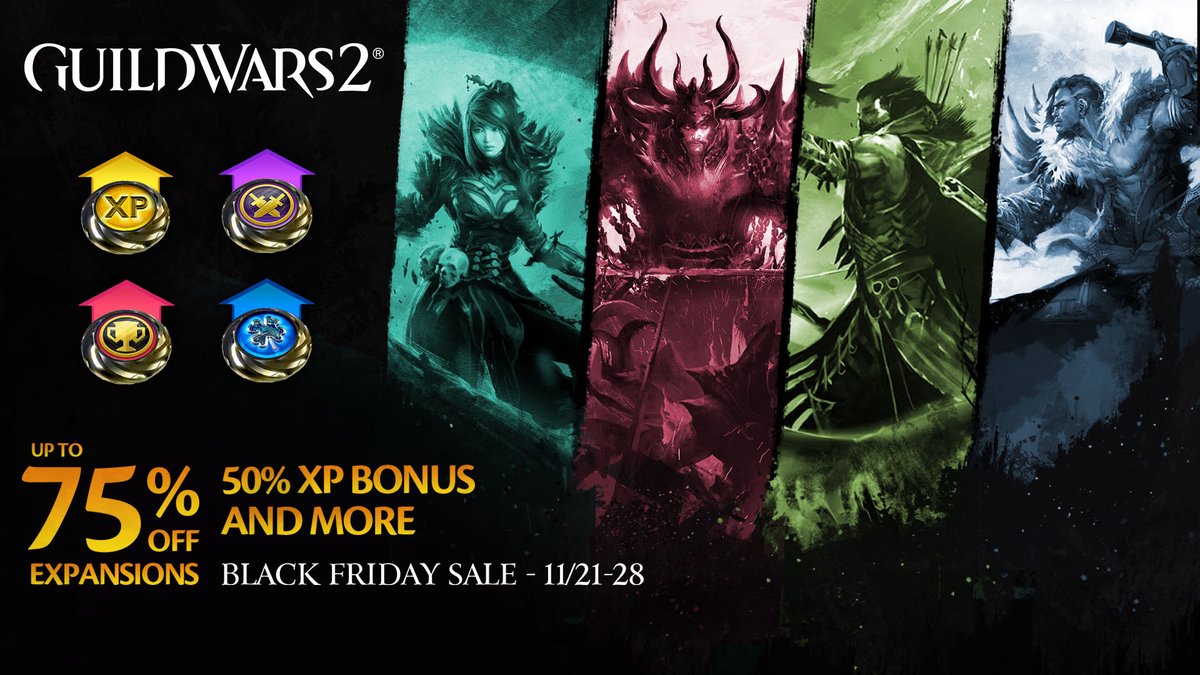 brye808's tweet photo. Time for the best value #MMORPG to get even more value because #GuildWars2 Expansions are on sale.
Buy expansions here using my link: https://t.co/OVEflA4jbi https://t.co/aj2ooXgtVH