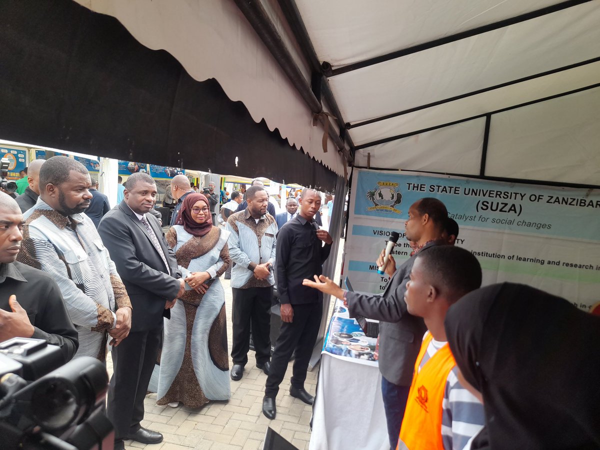 Great moment! important milestone, students showcase their tech solutions #MCL #GeoIC4e in the World Fisheries Day event #WorldFisheriesDay #CircularEconomy #BlueEconomy #Innovation #Sustainability #SustainableFisheries Thanks to @undptz @GeoICT4e @StateSuza @unicefchief @utugsn