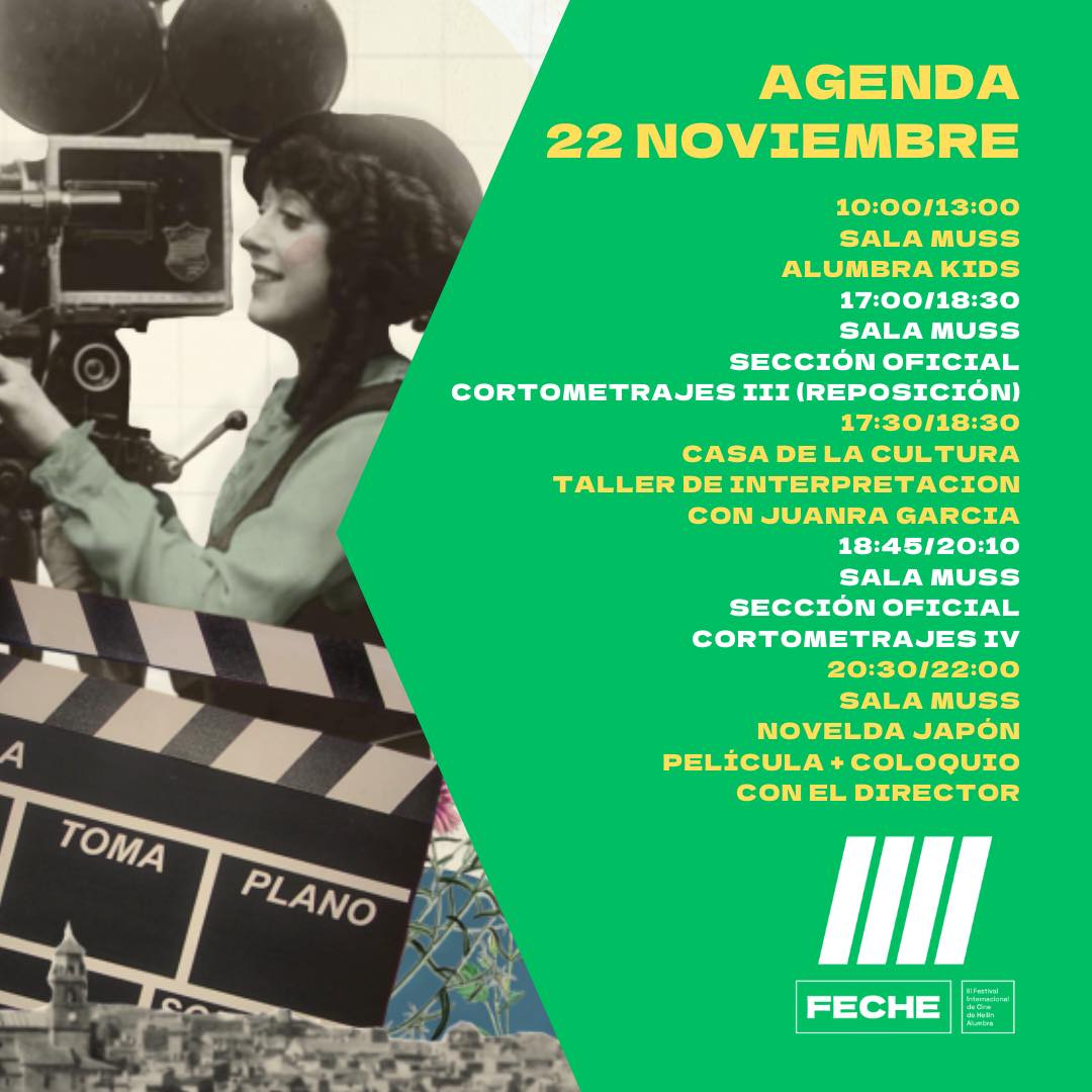 Os recordamos que NOVELDA-JAPÓN se proyectará  hoy Miércoles 22 dentro del Festival de cine de Hellín.  A la proyección acudirá nuestro  Director.  Alfredo Navarro . No os lo perdáis. 📷📷📷