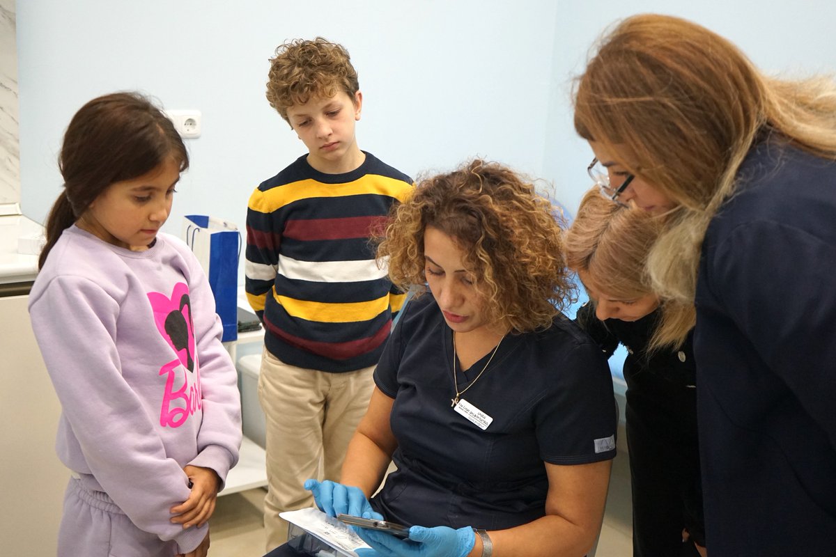 DiaconiaCF's tweet photo. On 14.11, World Diabetes Day, #Diaconia donated modern "Intellig free" systems for measuring blood sugar levels to some of the underage children with #diabetes. A seminar was also held, during which a detailed presentation was given on how the system works. - @amroevde https://t.co/KCX1wYUcRg