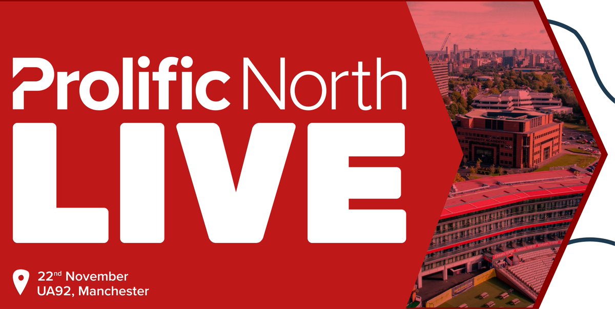 ProlificNorth's tweet photo. Today is THE day, and we are buzzing with excitement for our SOLD OUT Prolific North Live event at UA92❗
We can't wait to see all 300 of you at Prolific North Live!
#PNLive #Networking #DigitalMarketing #Trends #IndustryLeaders https://t.co/VMgCmFWYrh