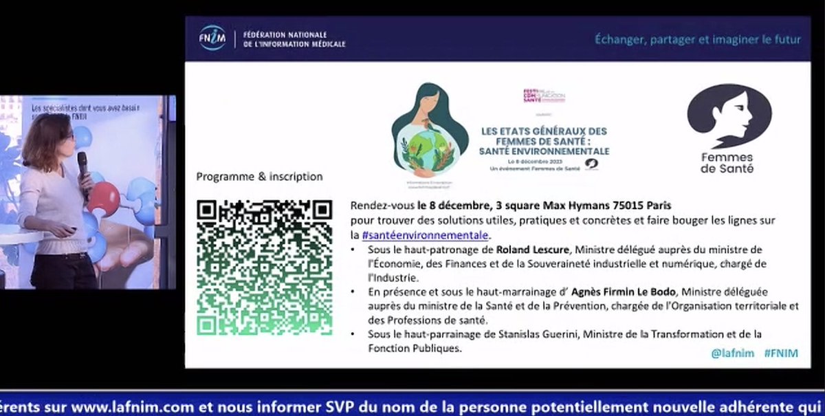 🔎Matinale #FNIM
Partenaire @femmes2sante
👉États généraux des #femmesdesante #santéenvironnementale
📆8 décembre 2023
✔️Inscription eventbrite.fr/e/billets-etat…