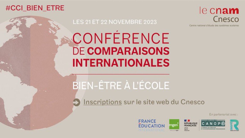 🗓 Aujourd'hui dans l'<a href="/AcademieDijon/">Académie de Dijon</a> : conférence jumelle #CCI_BIEN_ETRE en partenariat avec @Cnesco 
➡️Comment favoriser le bien-être des élèves et des personnels ?
🔗ac-dijon.fr/conference-du-…
<a href="/EAFC_Dijon/">EAFC Dijon</a> <a href="/cardiedijon/">CARDIE DIJON</a>