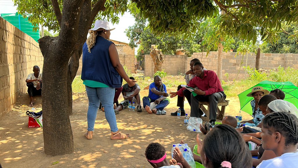 PlanZimbabwe's tweet photo. “Before TOOSE, my husband and I had a hard time communicating. I never knew anything about his earnings so we never planned anything together. Now we talk, we plan and we even make time for family outside the home.” #TOOSE participant @WFP_Zimbabwe @UKaid @FCDOGovUK @MUSASAZIM https://t.co/6U5M5Bs3HC