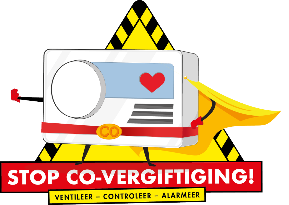 𝗦𝘁𝗼𝗽 𝗸𝗼𝗼𝗹𝗺𝗼𝗻𝗼𝘅𝗶𝗱𝗲𝘃𝗲𝗿𝗴𝗶𝗳𝘁𝗶𝗴𝗶𝗻𝗴! 
Koolmonoxide (CO) is een levensgevaarlijk gas dat ontstaat bij een onvolledige verbranding in bijvoorbeeld je cv-ketel. Voorkom CO-vergiftiging: ventileer, controleer en alarmeer. 

Meer info op co-wijzer.nl