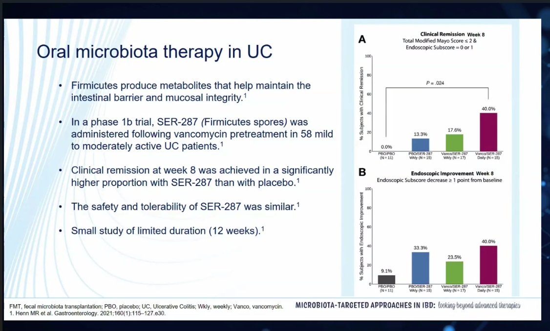 drRobinDud's tweet photo. #IBDscope 21 NOV 2023
🫴Therapeutic manipulation of the 🦠#microbiome in IBD by Prof. Gerhard Rogler 🇨🇭
Important topic & info abt place of FMT in @UlceraticeColitisc ⚕️ therapy
👉Why #UC?
👉Is there a chance of 💊💩transplant?
👉Why Super 🦸♂️🦸♀️Donor is precious?
#FMT #IBD
👇