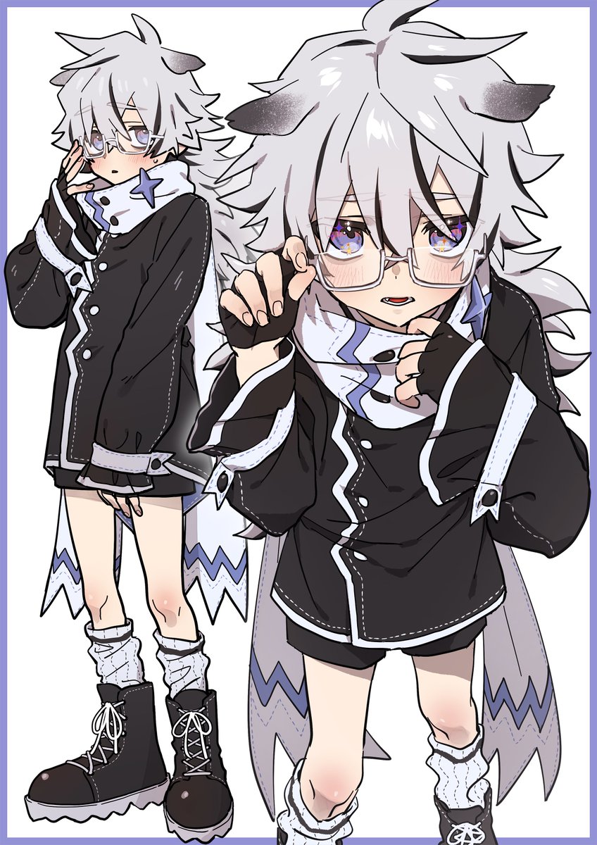 KAMINA_1_'s tweet photo. 【置頂文】(23/11/22)
歡迎光臨 
曬圖tag：#Kamina家
KAMINA🦔
只是隻咖啡因中毒的社畜小刺蝟

西蒙(シモン)
150cm/銀灰髮/薄紫瞳/白皮膚
看起來有獸耳但只是會動的黑髮哦
個性文靜但好奇心旺盛

空(クウ)
186cm/深藍髮/右瞳紅左瞳灰/微褐色肌
右邊狼耳有缺口/貫過左眼頰的傷痕
對小孩動物親切(過保護) https://t.co/GUsEh5mZIB
