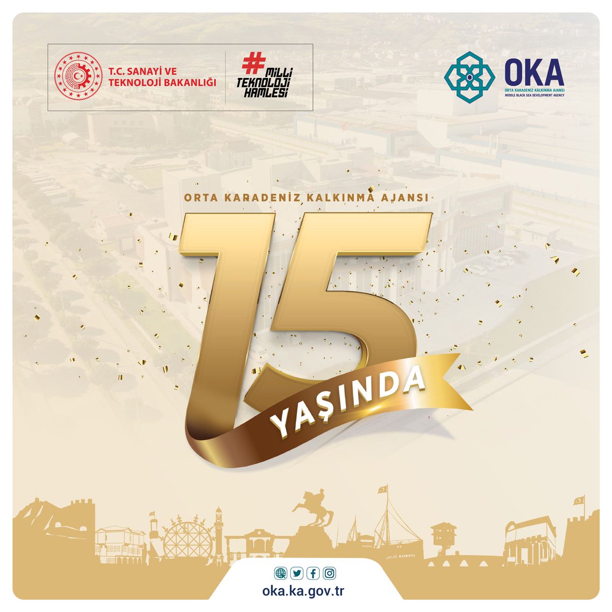 #OKA15Yaşında

✅1159 proje
✅Güncel rakamla 2⃣.1⃣milyar hibe desteği, 1⃣.7⃣milyar AB kaynağı
✅Yüzlerce nitelikli bilgi ve strateji çalışması
✅Rekabet gücünü arttıran yatırım tanıtım faaliyetleriyle Orta Karadeniz’in kalkınma yolculuğuna yön verdiğimiz 15 yılı geride bıraktık.
