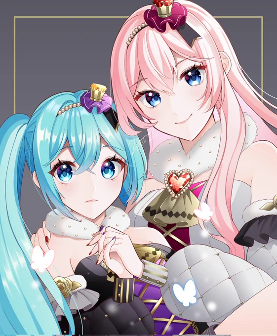 #初音ミク #巡音ルカ  ネギトロ
