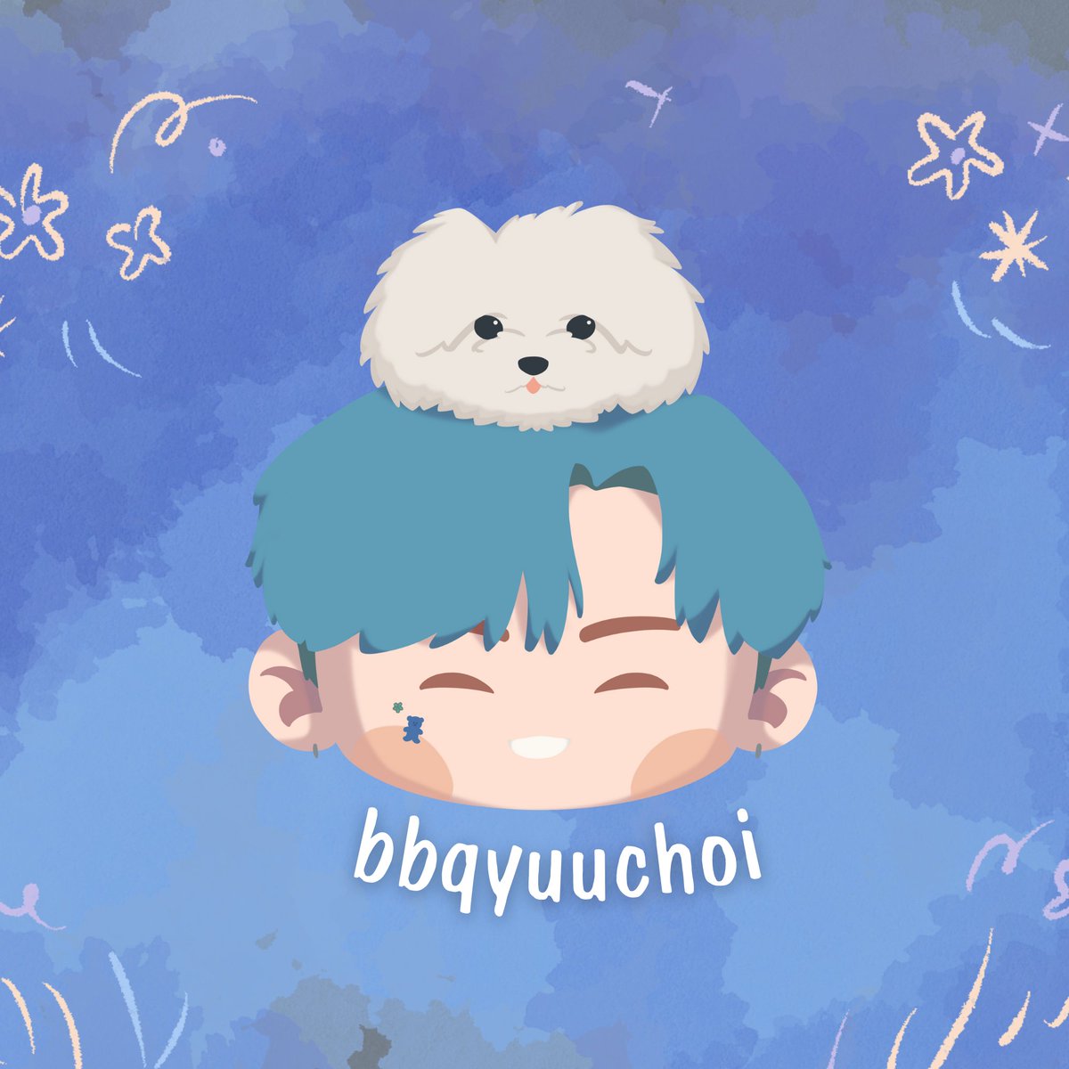 bbqyuuchoi's tweet photo. may logo na anteh niyo 🤩 thank you @ymsbuys for the cutest artwork and thank you for allowing me to avail rushed comms! #ymscomms https://t.co/jHE07AmHf1