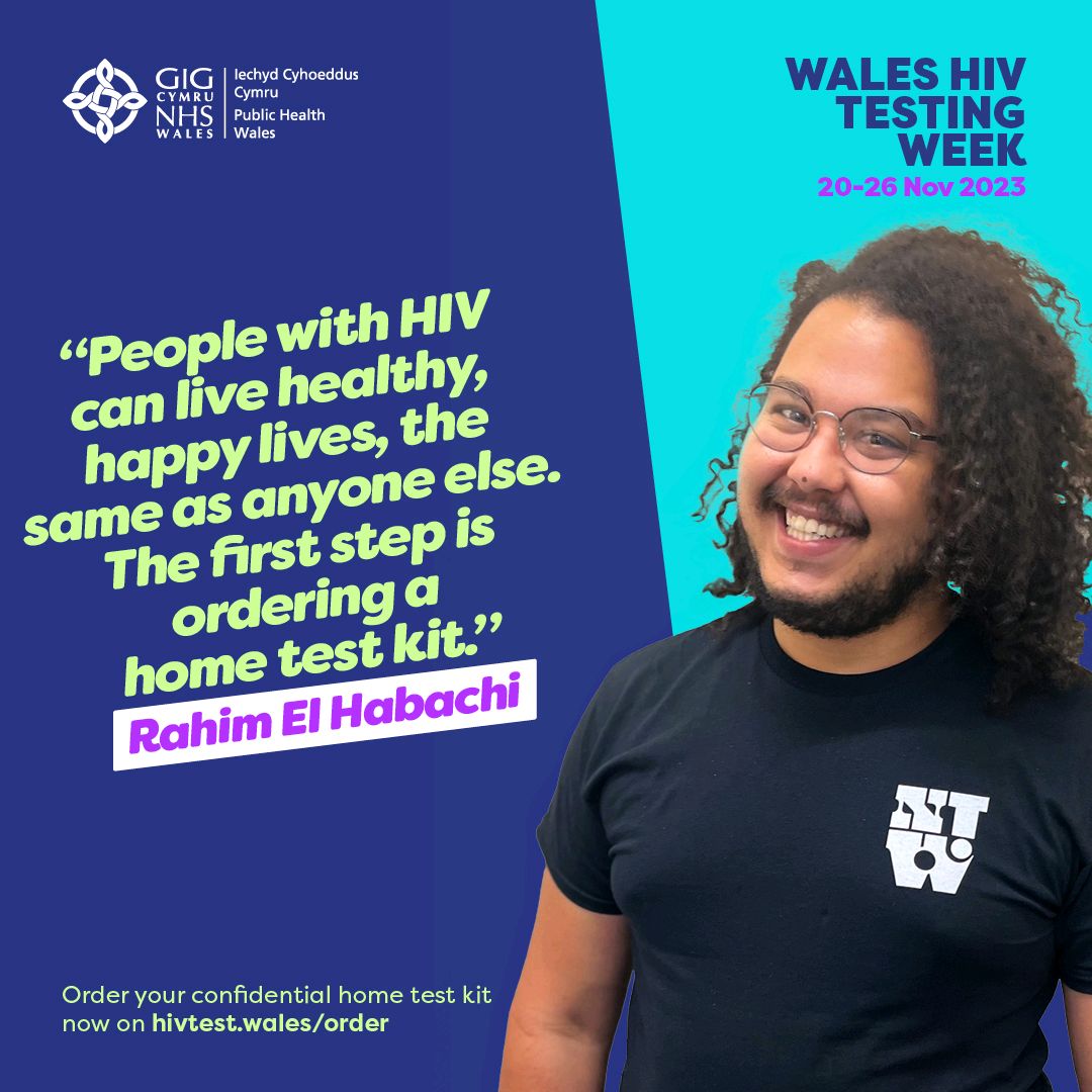 It's 🏴󠁧󠁢󠁷󠁬󠁳󠁿Wales HIV Testing Week🏴󠁧󠁢󠁷󠁬󠁳󠁿! Grab a FREE confidential home kit from the link below 👇🏻
hivtest.wales/order #HIVtesting #Wales #phw #test #uequalsu #WalesHIVTestingWeek