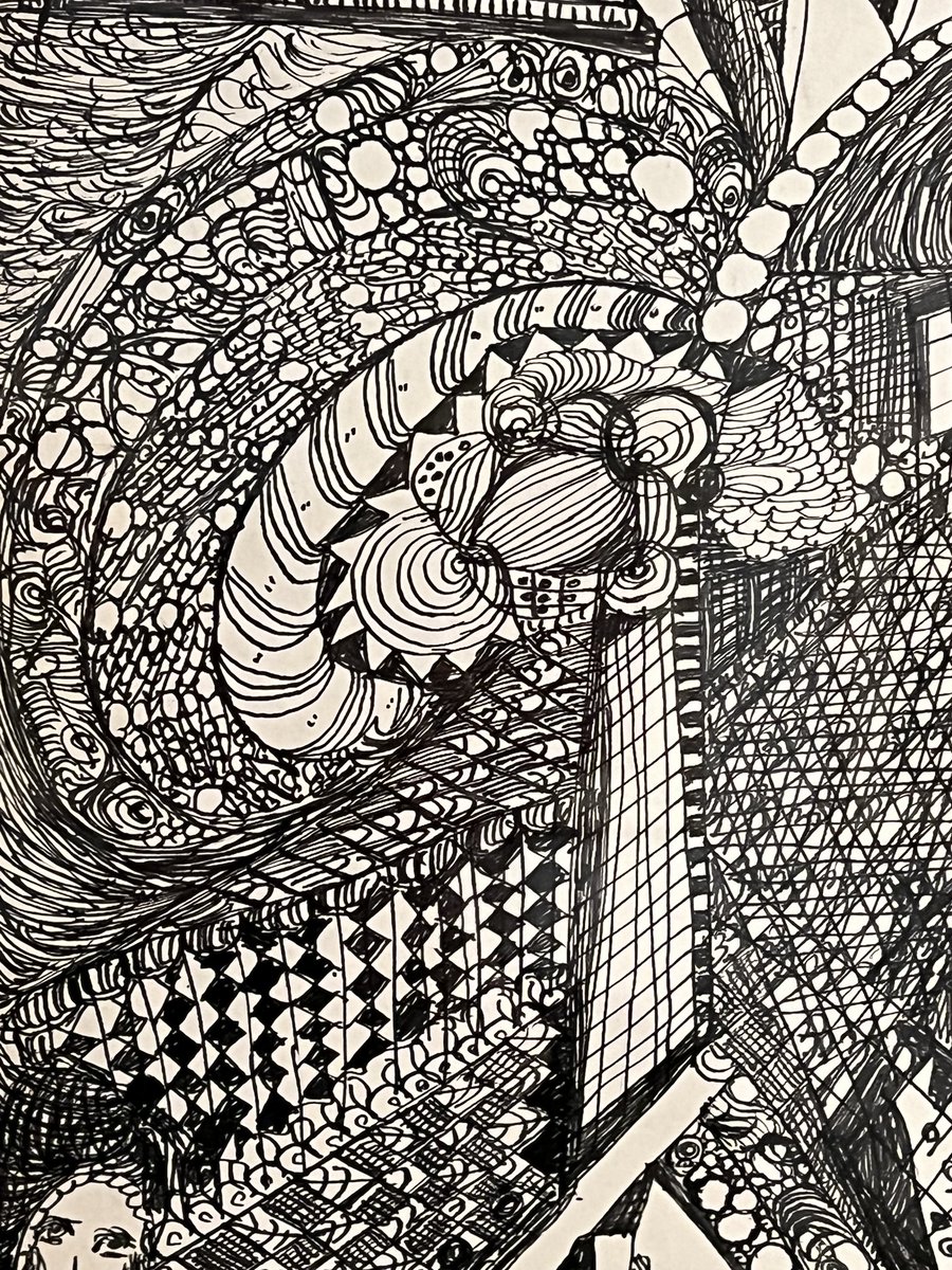 So got an awful cold at the moment but I thought I would share with you my birthday trip to Birmingham to see the Madge Gill exhibition at Mac Birmingham. It was so inspiring to see her work in person!