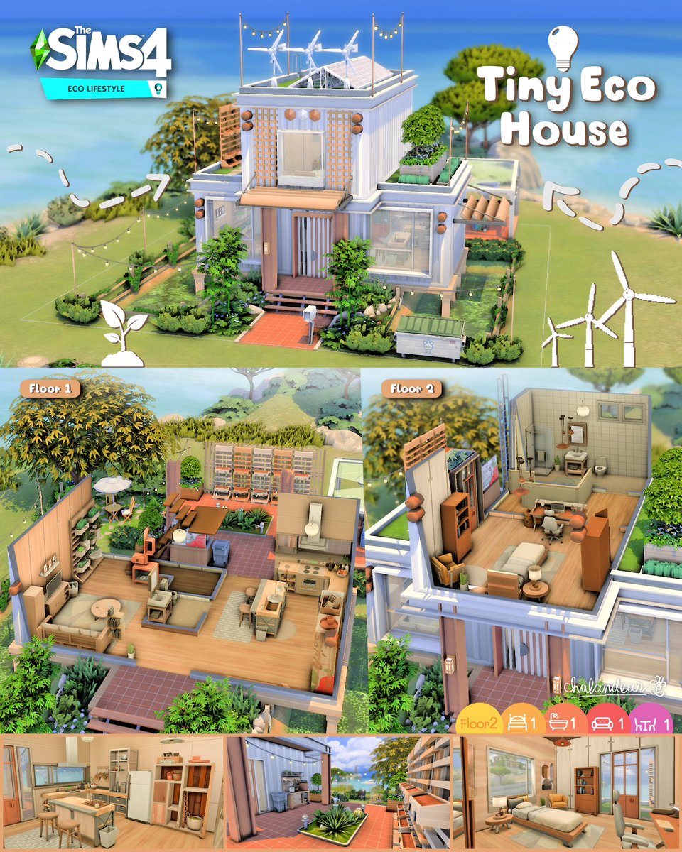 ♻️Tiny Eco House(nocc)
📦Lots 20x20
🛏️1 🚽2
🌻EA ID : Chalandear
💡Eco Lifestyle&Base game
#Thesims #Thesims4 #เดอะซิมส์4 #ShowUsYourBuilds #EcoLifestyle #Chalanbuildhouse2023
#ThesimsThailand