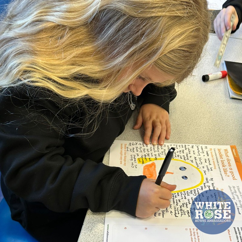 🥇This may be the best one yet! 🥇

We have been working with Year 6 at <a href="/OxenhopeCEPS/">Oxenhope CE Primary</a> to become Active Ambassadors. 

The first activity is to decide 'What a leader looks like, wears and does' and Jake was so impressed at the thought and effort here

#leadership #ambassadors