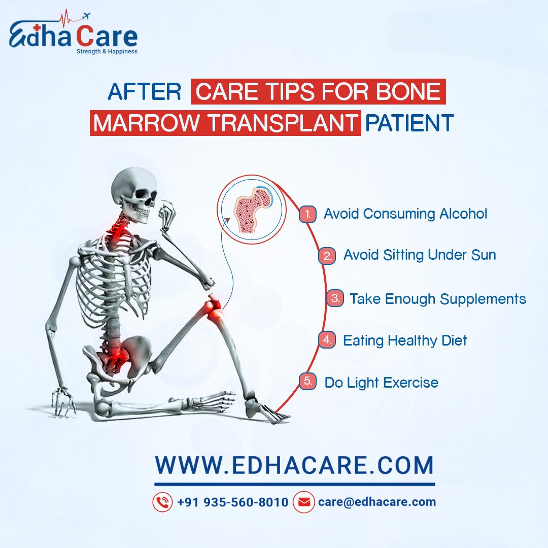 edhacare's tweet image. Embark on your post-bone marrow transplant journey with confidence! Discover these essential tips for recovery - from dietary adjustments to fostering a positive mindset. Every step matters in your path to healing
#recoveryhacks #healthyliving #staystrong #bonemarrow #hospitals