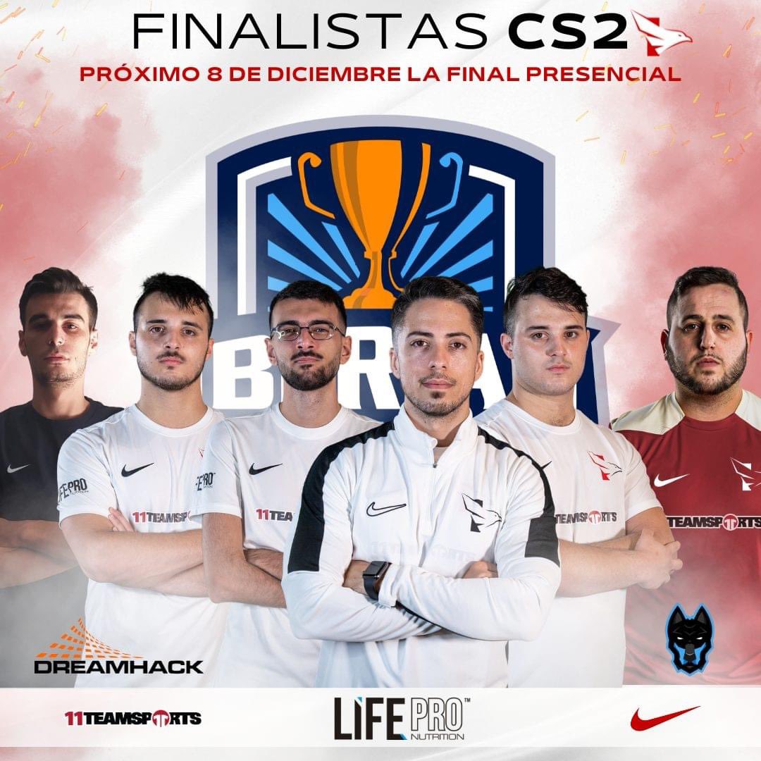 ¡Halcones en la cima! 🏆

✨ Nuestros chicos han volado hasta llegar a las finales de Dogmination Iberian Premier <a href="/DogminationOrg/">Dogmination 🐶</a> . 🚀

Después de vencer con garras y dientes en los playoffs contra el temible <a href="/agency_clan/">Agency Clan</a> , nos dirigimos a la final presencial 🔥