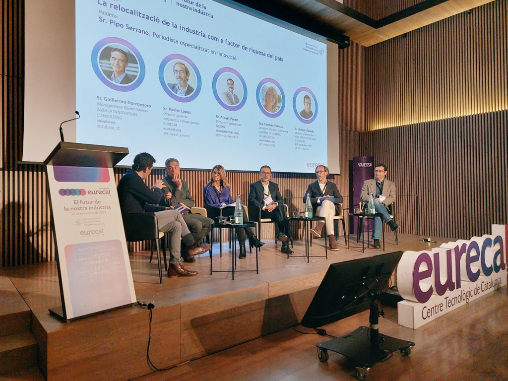 Eurecat Events (@eurecat_events) on Twitter photo Debat "La relocalització de la industria com a factor de riquesa del país"
<a href="/Zabala_IC/">Zabala Innovation Spain</a> <a href="/xavierlopezluja/">Xavier López Luján</a> <a href="/SimonElectricES/">Simon</a> <a href="/CambraBCN/">Cambra de Comerç de Barcelona</a> <a href="/jolt_solutions/">Jolt Solutions</a>
#CongressEurecat Debat "La relocalització de la industria com a factor de riquesa del país"
<a href="/Zabala_IC/">Zabala Innovation Spain</a> <a href="/xavierlopezluja/">Xavier López Luján</a> <a href="/SimonElectricES/">Simon</a> <a href="/CambraBCN/">Cambra de Comerç de Barcelona</a> <a href="/jolt_solutions/">Jolt Solutions</a>
#CongressEurecat