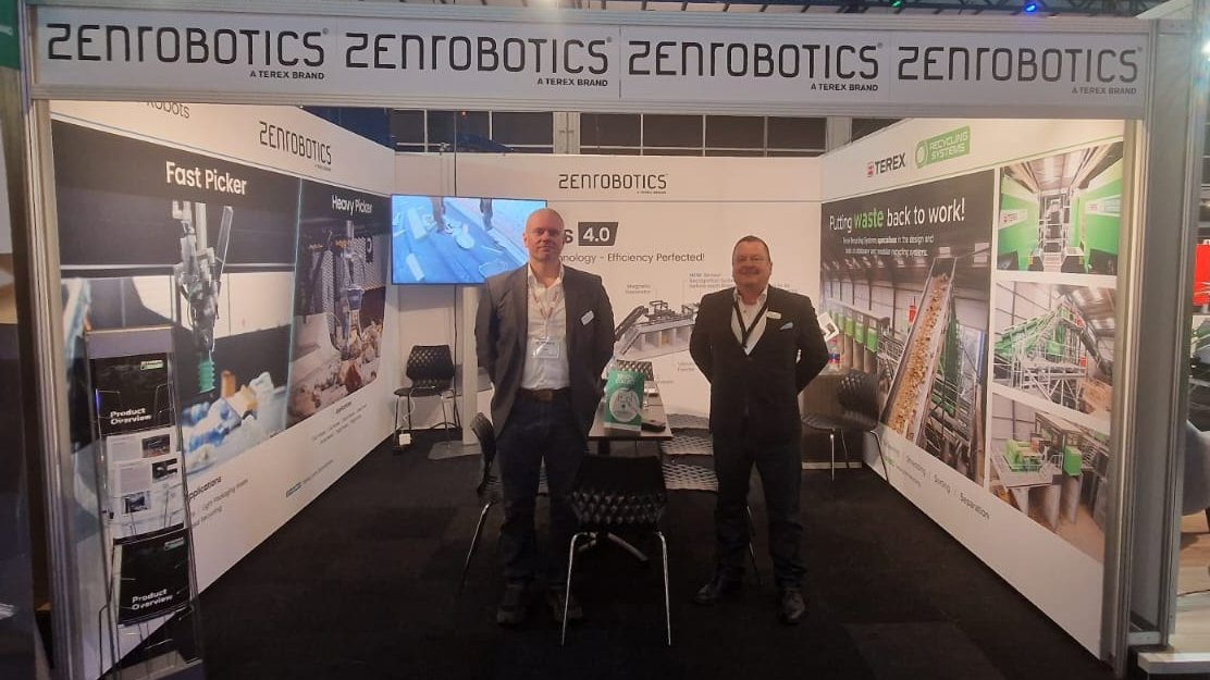 zenrobotics's tweet image. Vakbeurs Recycling is underway 😎

Call by our booth if you are at the show today or tomorrow and speak to our experts Juha Mieskonen and Rainer Rehn on the waste sorting capabilities of our robots 🤖

📍 Stand B121

#VakbeursRecycling #SafeSorting #AIRobots #RoboticSorting