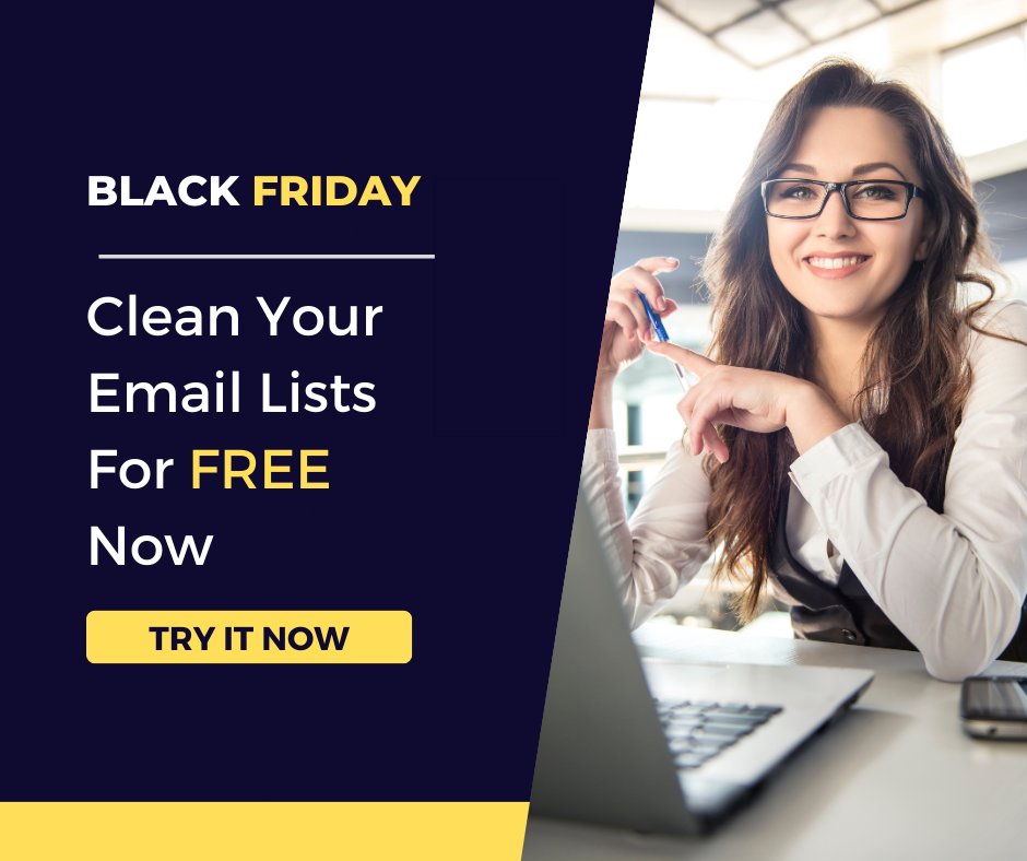 MailBoxV's tweet image. ✉️ Clean your email list for FREE this Black Friday! 
🚀Ensure optimal outreach with a spotless list. 
Get it for free at mailboxvalidator.com/plans#bulk
 
#emailmarketing #blackfridaydeals #blackfriday #Email #emailvalidation