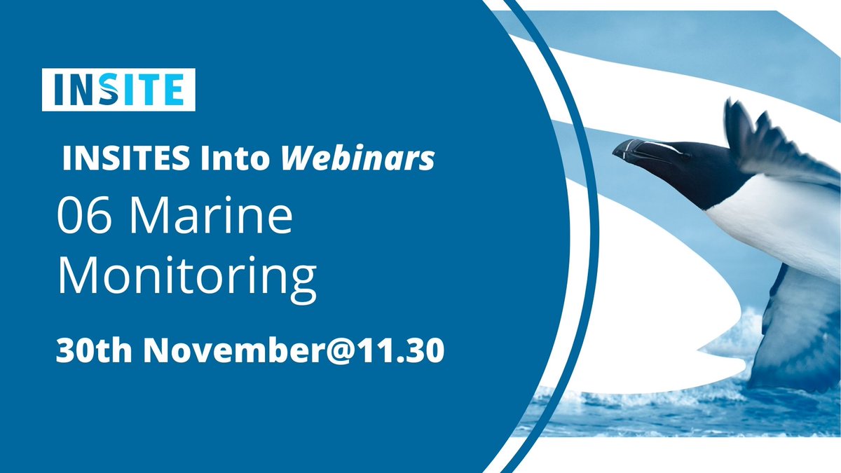 Catch up on 'INSITEs Into' webinars before the 6th and final installment Marine Monitoring with @DrNatalieHicks @EssexLifeSci @DanielOBJones @NOCnews and Tom Wilding @SAMSoceannews on the 🗓️30th November.👇 tinyurl.com/3y5v82fd