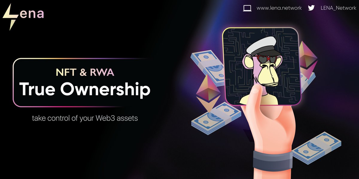 😍LENA @LENA_Network 是一种创新的借贷协议，将NFT和RWA相结合，进一步推动了去中心化和无需许可借贷，赋予用户更多自主权。

🎁抽50U，5个人分
1⃣关注：
@LENA_Network 
2⃣转推&amp;喜欢&amp;评论进群截图
3⃣加入TG：t.me/LENA_Network_O…
🥰电报也有现金奖励活动等着大家
⏰72小时开奖！
#NFTfi #RWAfi