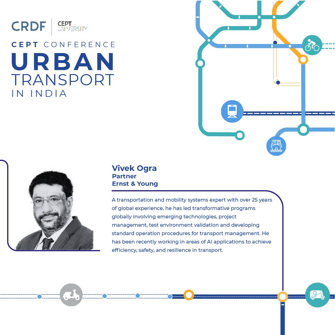 🎉 𝗦𝗣𝗘𝗔𝗞𝗘𝗥 𝗔𝗡𝗡𝗢𝗨𝗡𝗖𝗘𝗠𝗘𝗡𝗧🎉 We are thrilled to announce the line of speakers for the upcoming CEPT Conference on Urban Transport in India! Register here sukalp.crdf.org.in/cept-conferenc… #CEPTConference #UrbanTransportInIndia