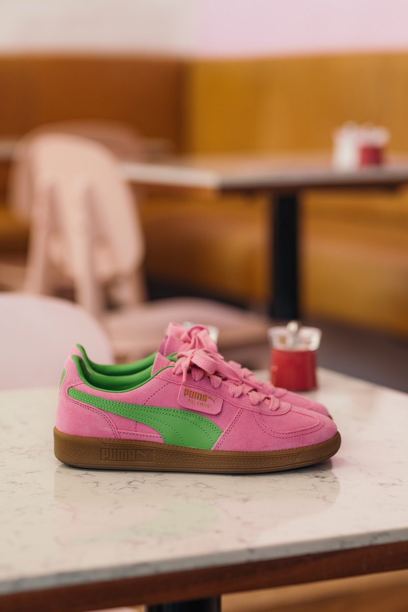 wayamagazine's tweet photo. PUMA continues its ongoing celebration of the classic Palermo sneaker. For the latest chapter, the Palermo arrives on the streets of South Africa where its vibrant colour schemes and mix of suede and leather are styled by local creators. https://t.co/5P9lH9ErNS #WWMAG https://t.co/mO4edHtleR