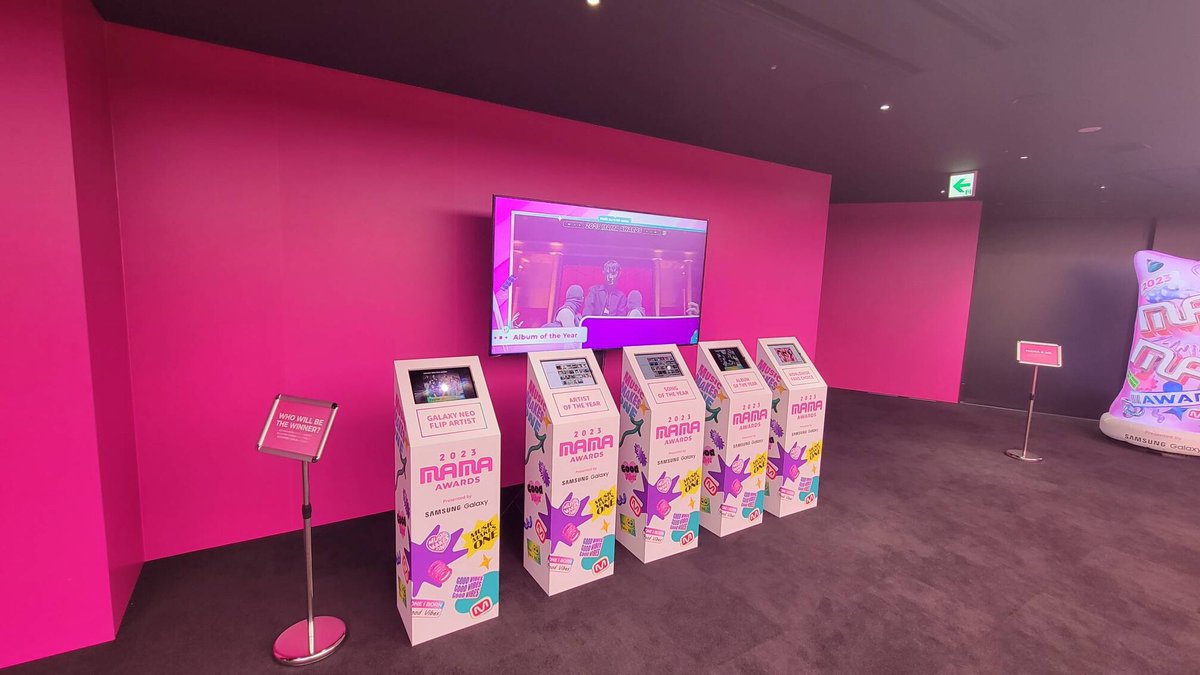 GalaxyHarajuku 5Fに MAMA AWARDS POP-UPフロアがオープン