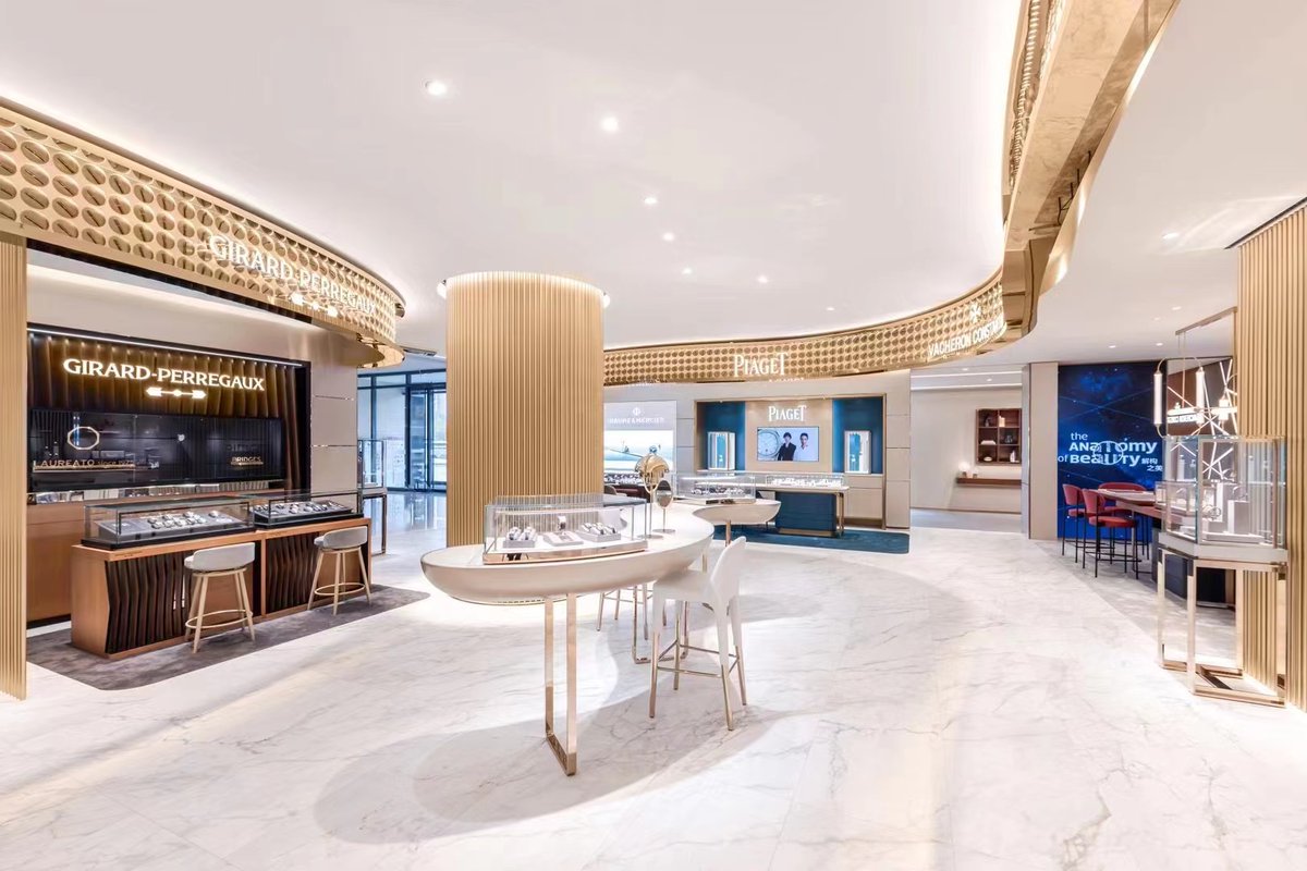 DesignBaseline's tweet photo. Looking back at our #TimeVallée project in Nantong MixC Shopping Mall. Our Baseline Lighting experts provided comprehensive #lightingdesign services to create a luxurious #retail ambiance that perfectly accentuated TimeVallée's exquisite watches. https://t.co/cPKhzQY2xG