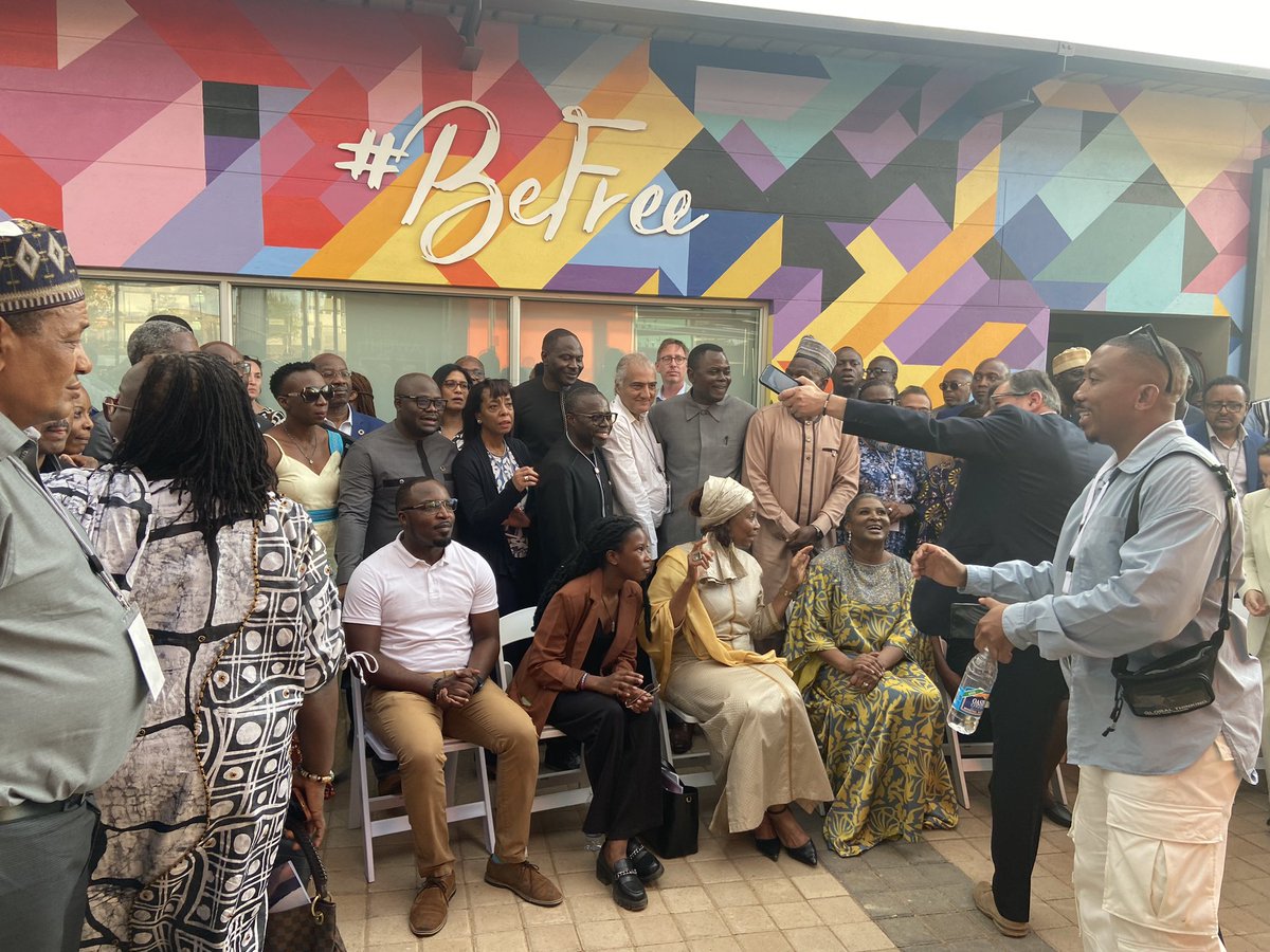 LaurentRudas's tweet photo. Inspirational leadership by @FirstLadyNam. the flagship #BeFreeMovement the one-stop Centre of excellence. The project #BeFree need 2 be emulated. Potential links with #ImbutoFoundation girls' empowerment initiatives in leadership, access, quality & education, early learning. https://t.co/ftbrXUThbU