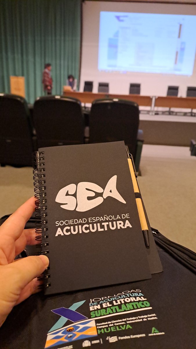 BaronesaRoja's tweet photo. X Jornadas de acuicultura en el litoral suratlántico @IfapaJunta @UniHuelva https://t.co/fbmEVfw5WS