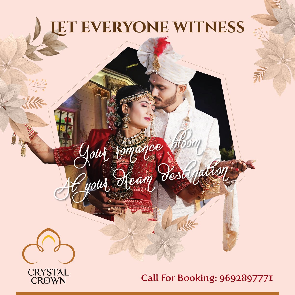 Lock in Your Wedding Date by Pre-booking Our Elegant Crystal Crown by Panda Resorts.✨

Call Now at☎️096928 97771

#SangeetCelebration #SangeetMagic #5StarExperience #HotelBliss #LuxuryHotel #LuxuryAccommodation #LuxuryGetaway #SuiteLife #LuxuryEscape  #PandaResorts #CrystalCrown