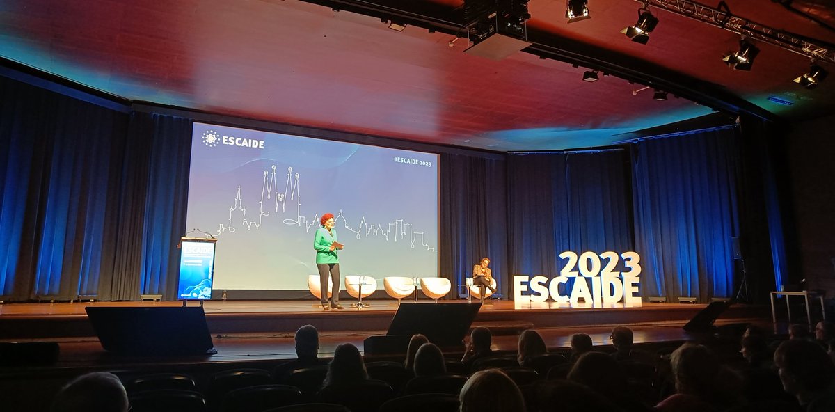 FraDagostin's tweet image. #ESCAIDE2023 just started with inspiring words from Dr. #AndreaAmmon and Dr. #FernandoSimon &quot;#Equity is key. We shall not leave anyone behind&quot;
@ESCAIDE @ECDC_EU  #Epidemiology #PublicHealth #DiseaseControl