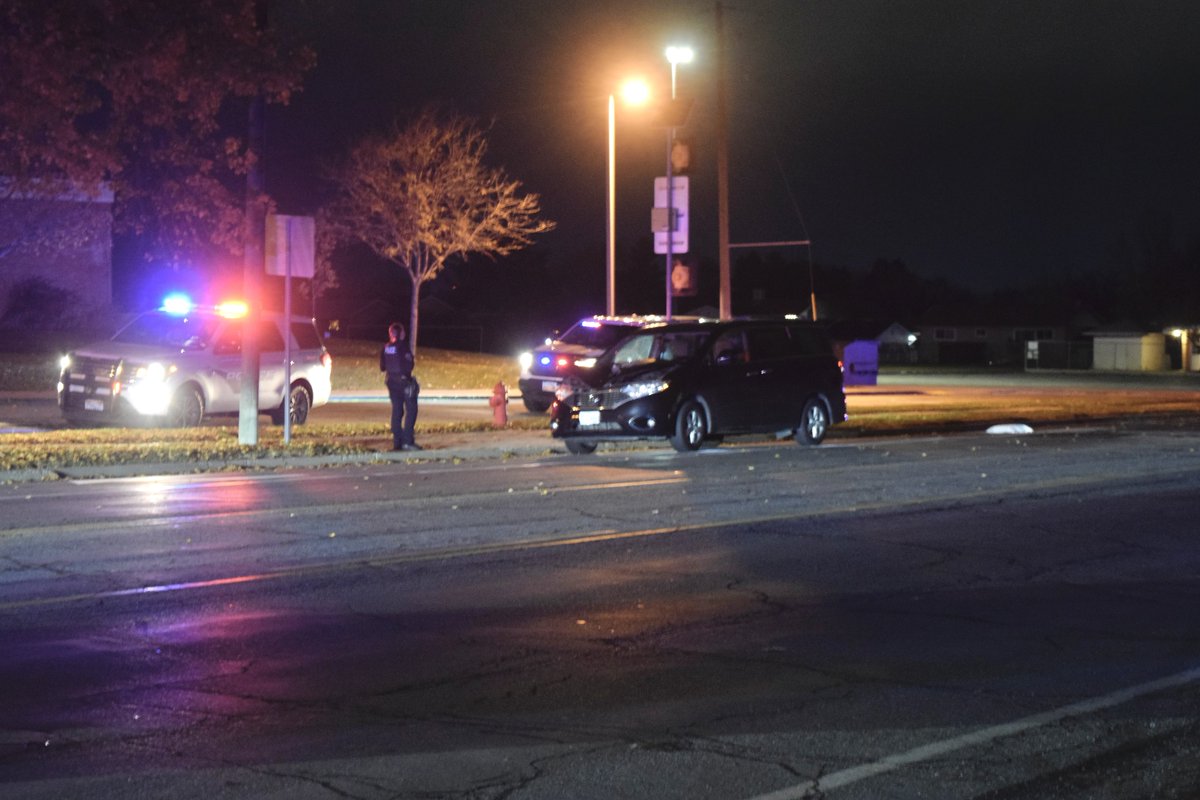 SLCScanner's tweet photo. #Sunday #AutoPed #Kearns 5200 S 4015 W. At approx 0300 #UPD #EMS responded on an #AutoPed. On arrival 1 person was hit by a vehicle traveling SB on 4015 W. The victim was transported with life threatening injuries to local #TraumaCenter. I have not heard if this victim passed away. I forgot to post this on Sunday morning.