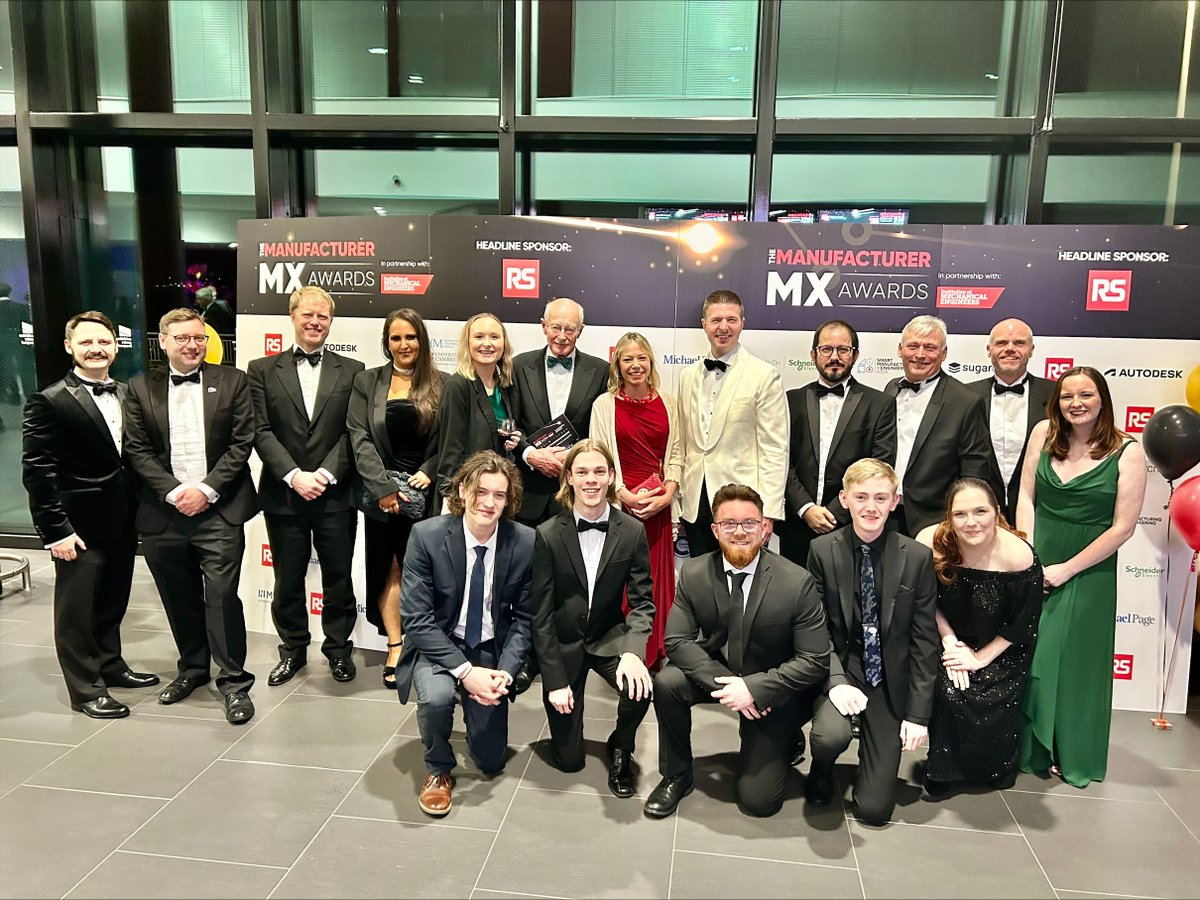 IMechE's tweet photo. We attended the #TMMXAwards in Liverpool, hosted by @TheManufacturer in partnership with IMechE 🎉

The awards are considered the 'gold standard' in industry awards, an evening of celebrating UK businesses, upcoming manufacturers and @imecheaac winners!

#TMMX #TheManufacturer https://t.co/P87pG5DKRZ