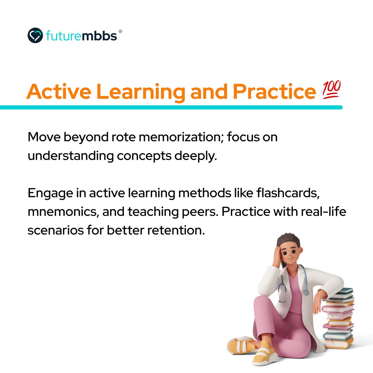 future_Mbbs's tweet photo. 📘✨ Mastering your medical exam prep starts with a solid plan. Dive into these key tips to boost your study game and ace those exams! 🧠💡 
#MedicalExamPrep #StudySmart #futurembbs #futuredoctor #mbbs #mbbsabroad #neet https://t.co/6hmdq8DGYw