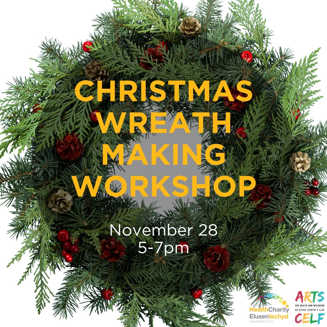 It's time to get decorating!🎄 Includes specialist guidance, a hot drink, mince pie and all the materials you’ll need to create your wreath! 5-7pm on Tuesday 28th November 2023 Book your place here: ow.ly/R57450Q9Mgz