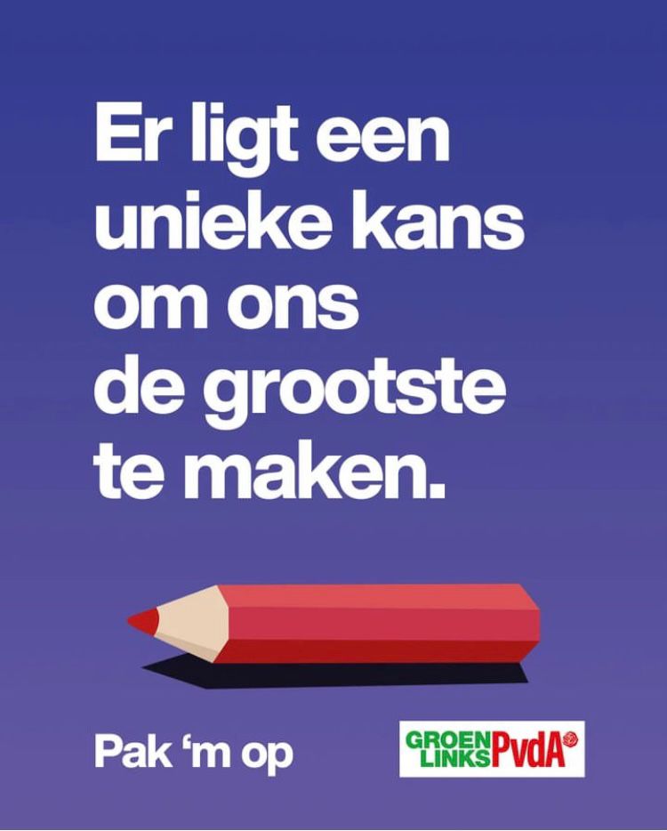 🍀🌹 Voor bestaanszekerheid, herstel van vertrouwen, visie en daadkracht: stem #GroenLinksPvdA! 🌹🍀
