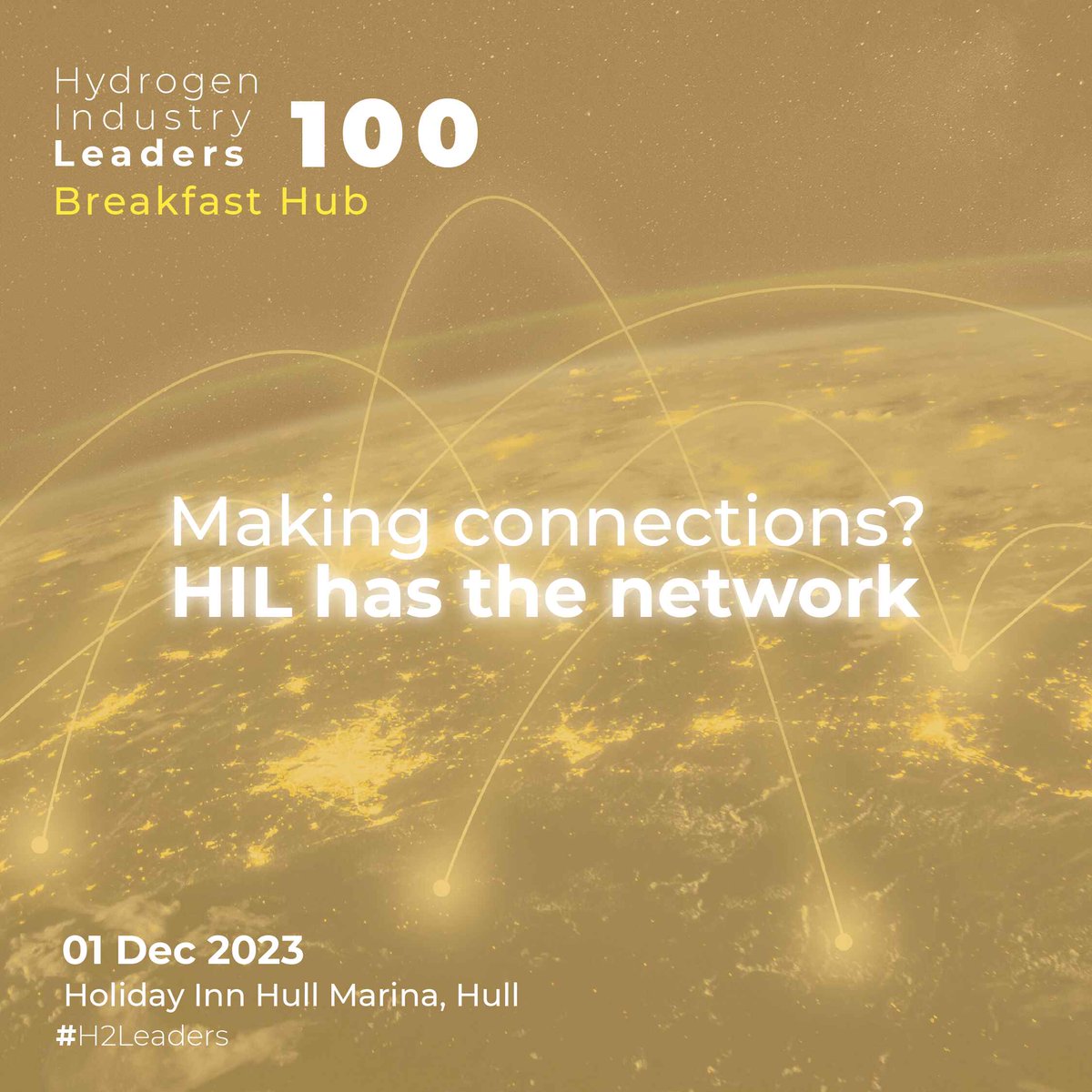 🌟 Join us for the HIL 100 Breakfast Hub in Hull! 

🔗 Secure your spot today: ow.ly/1u5x50Q17eW

#H2Leaders #Hydrogen #HydrogenEconomy #EnergyTransition #ZeroCarbon #NetZero #Sustainability #Hull #HullHydrogen #Energy #HydrogenEvent #EnergyEvent #Networking