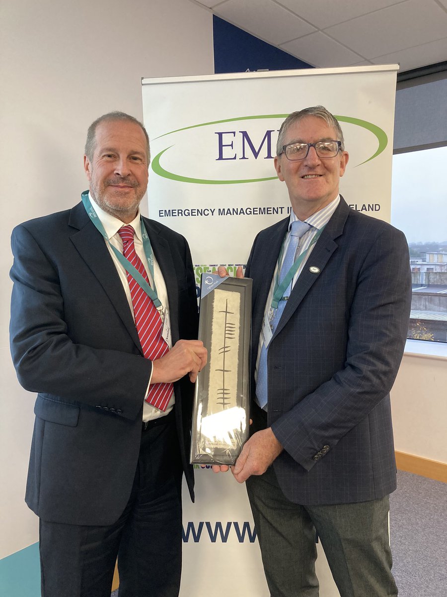 Caroline McMullan (@emergencytc) on Twitter photo The <a href="/emergencymii/">Emergency Management Institute Ireland - EMII</a> Chairperson awards an Honorary Fellowship to Prof Dominic Elliott in recognition of his contribution to Emergency & Business Continuity Mgt <a href="/dcu/">Dublin City University</a> in <a href="/BusinessDCU/">DCU Business School</a> this morning. The <a href="/emergencymii/">Emergency Management Institute Ireland - EMII</a> Chairperson awards an Honorary Fellowship to Prof Dominic Elliott in recognition of his contribution to Emergency & Business Continuity Mgt <a href="/dcu/">Dublin City University</a> in <a href="/BusinessDCU/">DCU Business School</a> this morning.