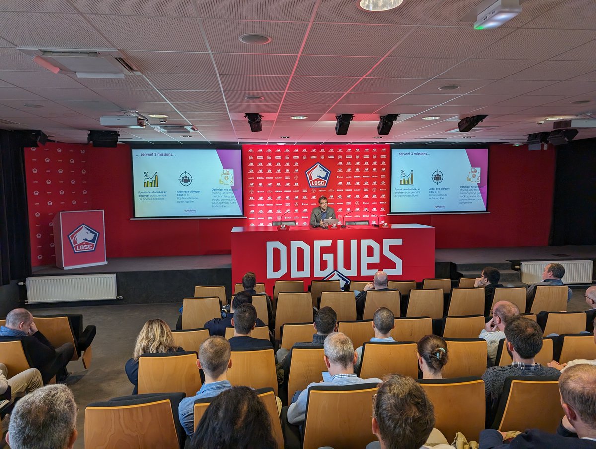 decideom's tweet photo. 📢  Hier nous étions au Domaine de Luchin 📷 pour le témoignage de notre client #Mobivia sur la mise en place d’un #StackData qui a révolutionné l’accès aux données au sein de leur l’entreprise.  Avec nos partenaires @Semarchy @SnowflakeDB et @tableau https://t.co/rFGyOPBpxI