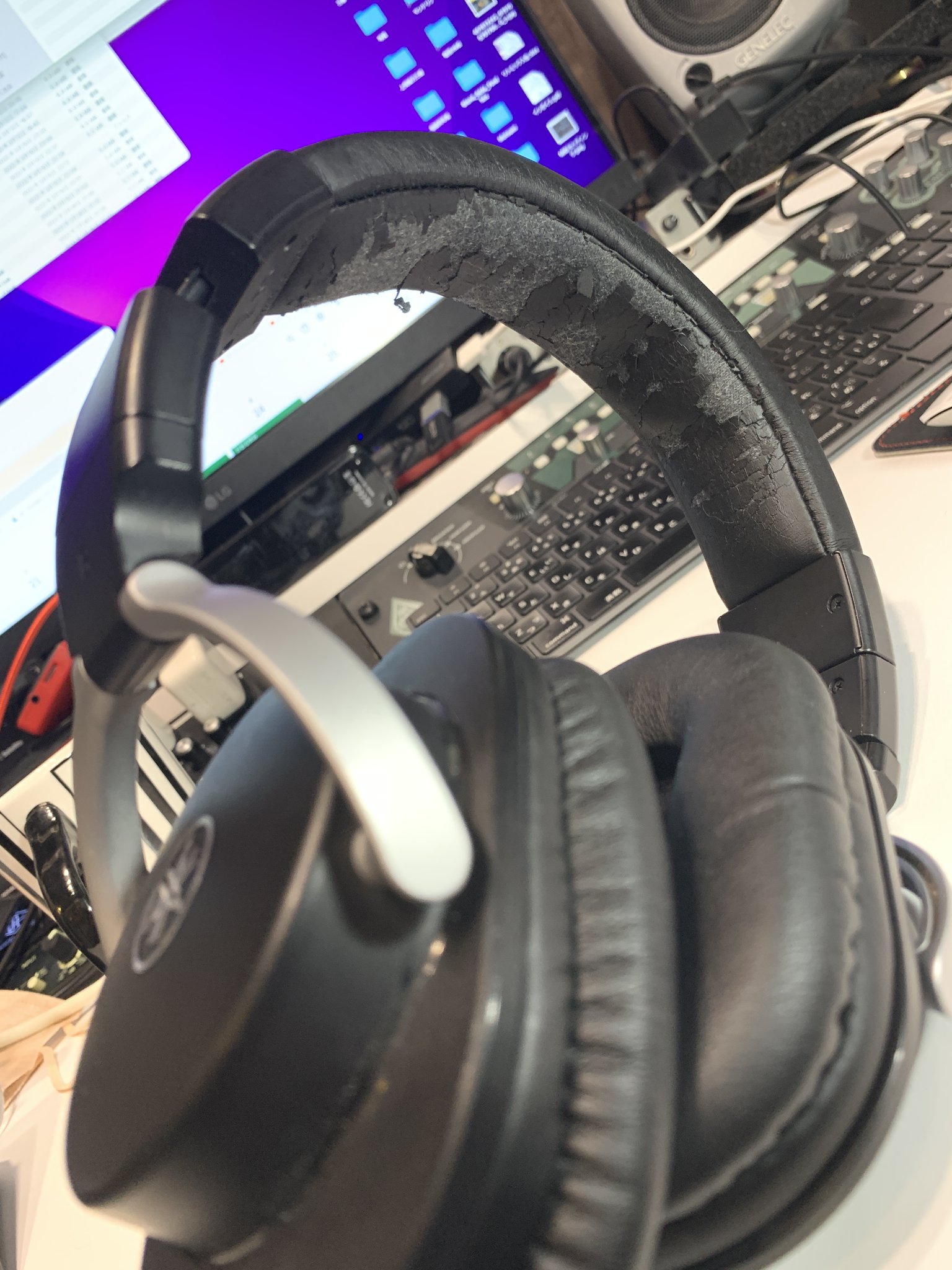 ＊さくら※たばこ臭NG＊【動作確認済み】YAMAHA HPH-MT8 HPH-MT8 (YAMAHA) ヘッドバンド交換 | winter-bear667のブログ