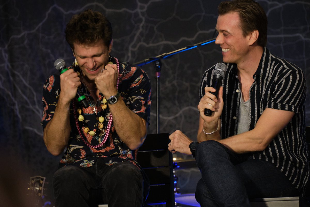 Keegan Allen in the Walker Panel 2023

#SPNHI