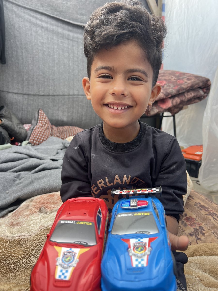 Rakan likes to show his cars | Gaza