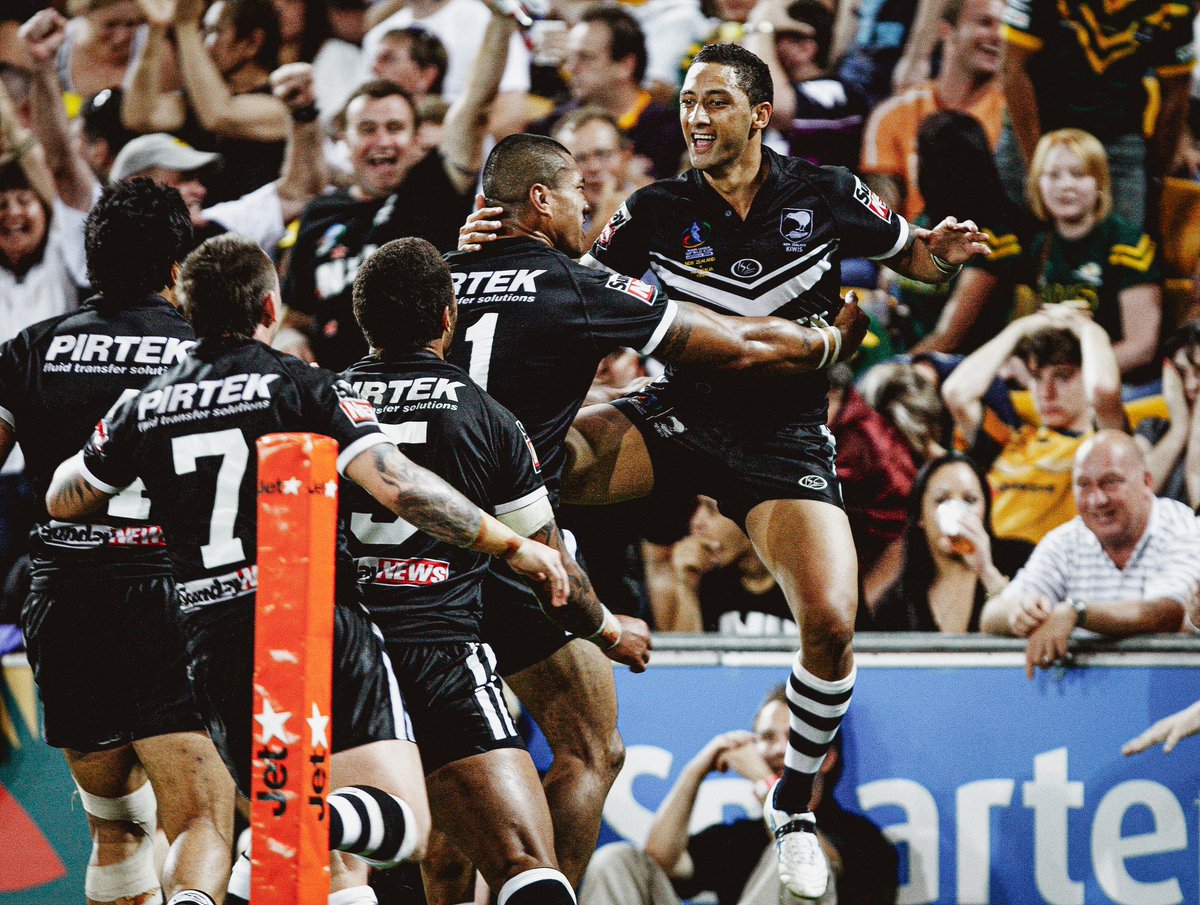 NZRugbyLeague's tweet photo. 15 years ago today, we became World Champions ๐๐ค https://t.co/NfSxdozedH