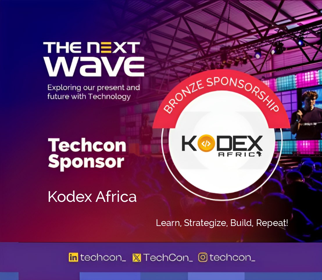 TechCon_'s tweet image. Drum rolls 🥁

We are super excited to announce @Kodexafrica as one of our sponsors for #TechConAnambra23 🥳

Kodex Africa is building an ecosystem of people and products to drive digital transformation in Africa.

We look forward to hosting the Kodex Africa team on Saturday 🎉